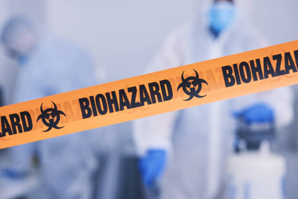 Professional Infectious Disease Decontamination technician working in Freeland, PA